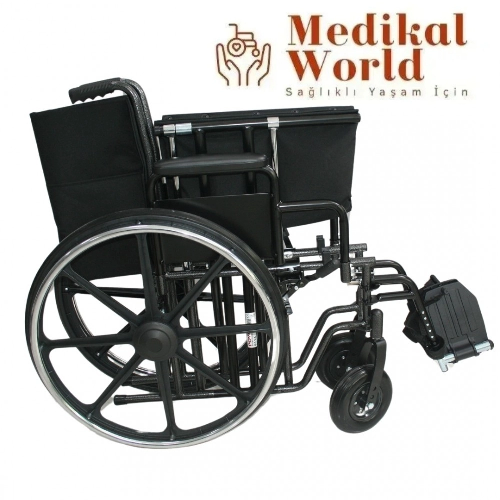 Poylin P114 XXL Size ( 61-66 cm ) Bariatrik Tekerlekli Sandalye